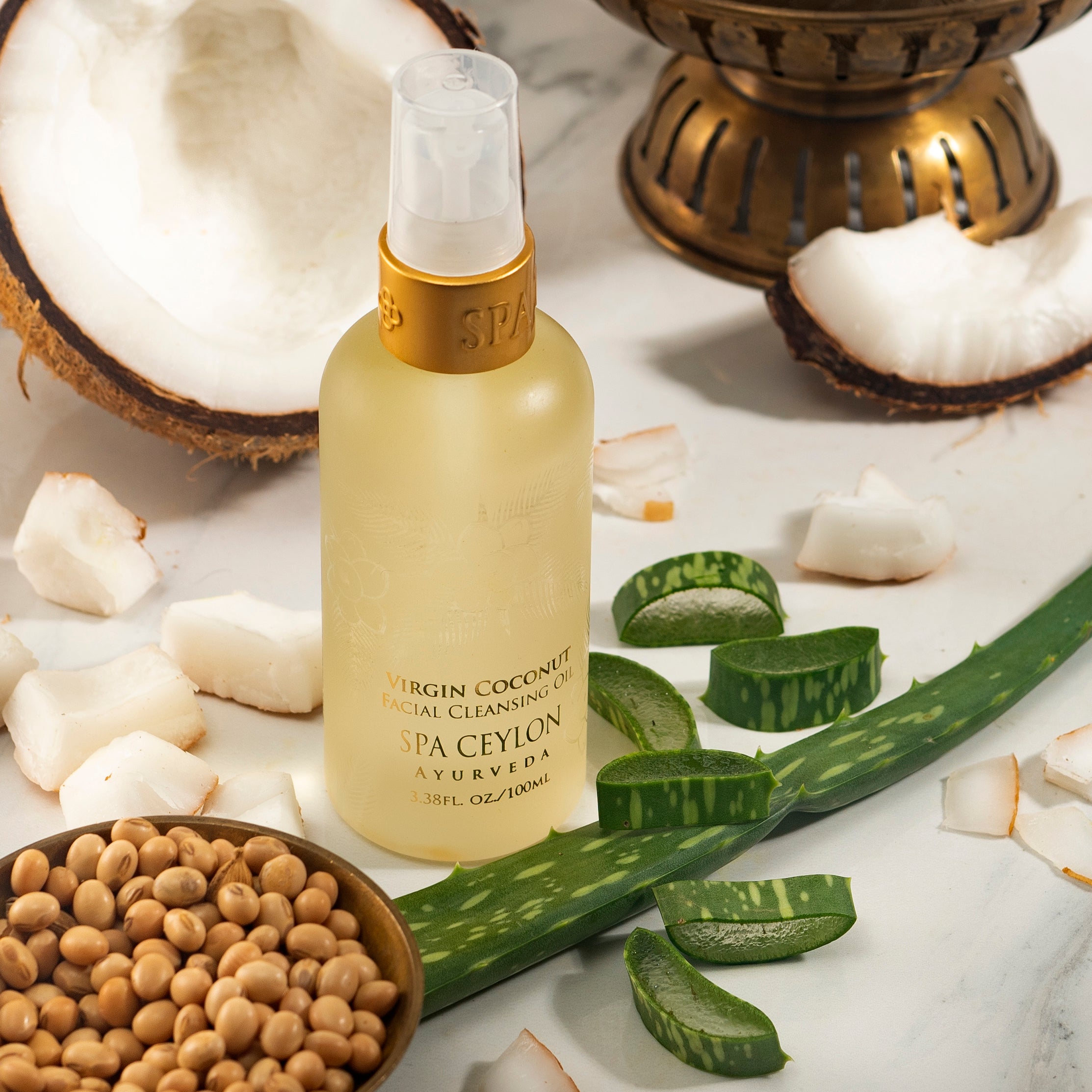 Virgin Coconut - Facial Cleansing Oil – Spa Ceylon Canada