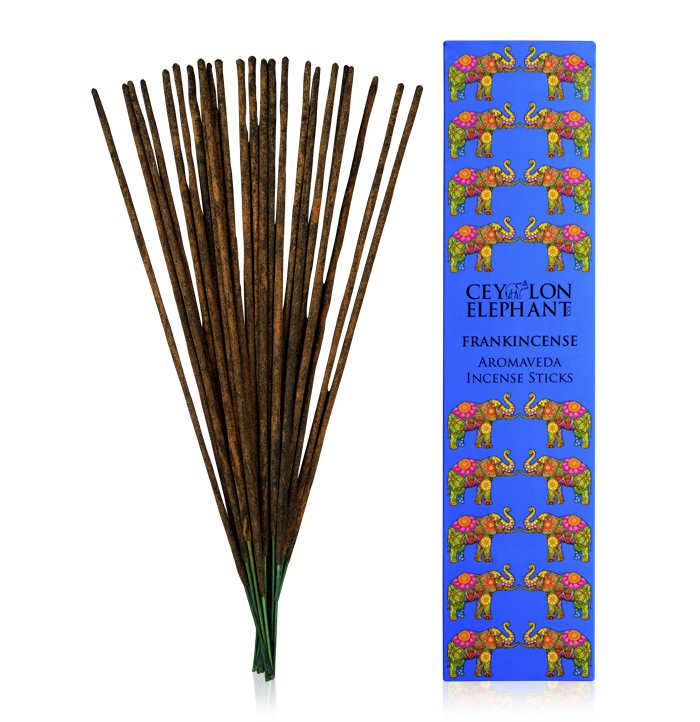 Ceylon Frankincense Kaffir Lime - Aromaveda Incense Sticks